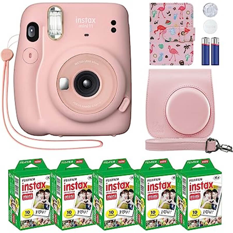 Fujifilm Camera Mini11 Bundle Pack Pink