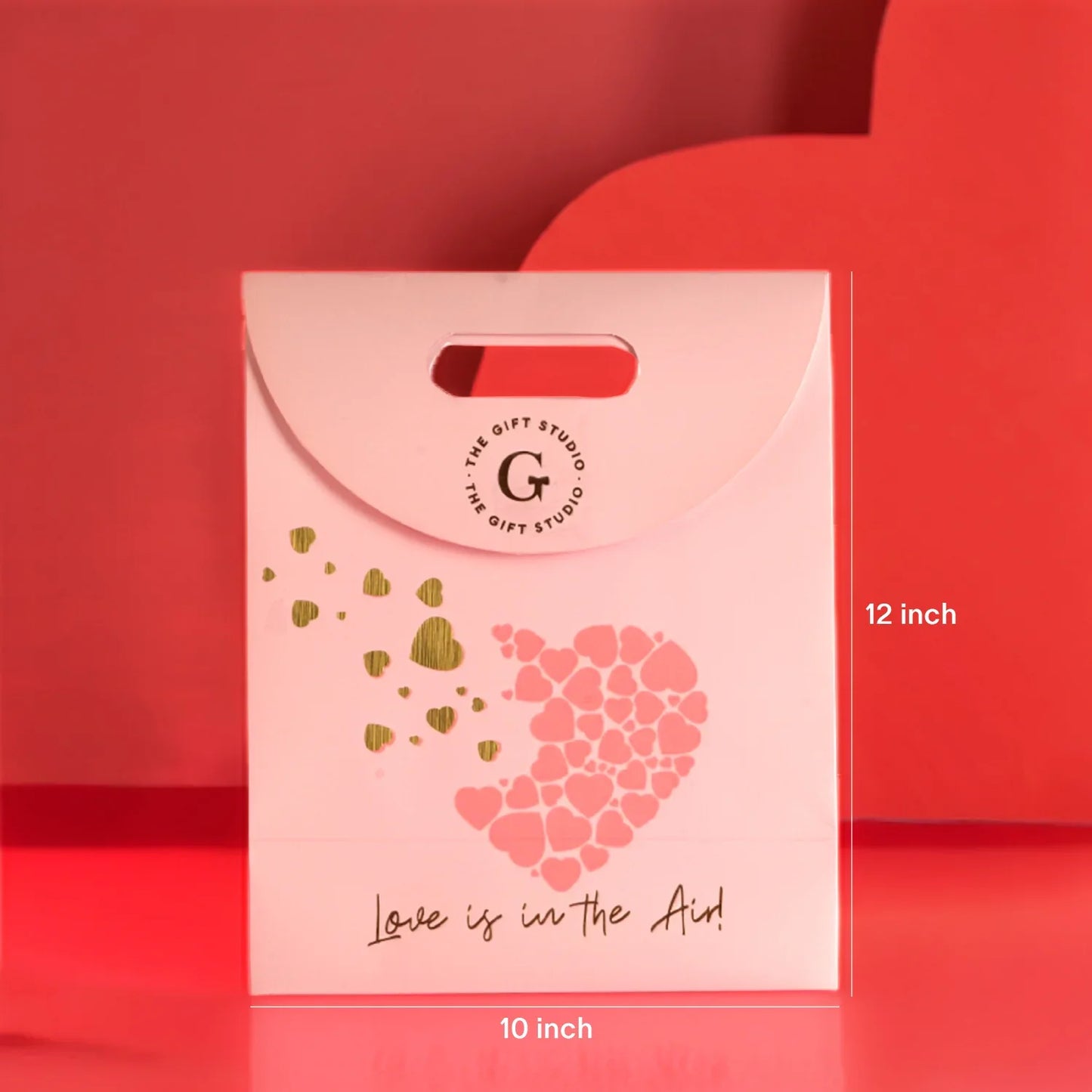 Exact dimensions and measurement of Chocolove Hamper Box