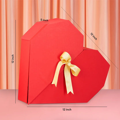 Exact dimensions and measurement of Be Mine Hamper gift box
