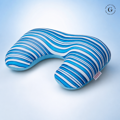 American Tourister 2 in 1 comfort form Neck & Lumbar support Pillow with TGS logo brandig