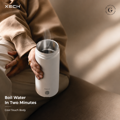 XECH Hydroboil Lite Portable Travel Kettle with Tgs logo branding