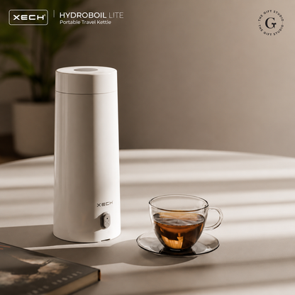 XECH Hydroboil Lite Portable Travel Kettle with Tgs logo branding