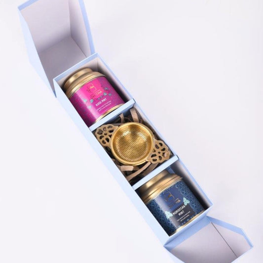 Azure Celebrations Gift Box With 2 Teas