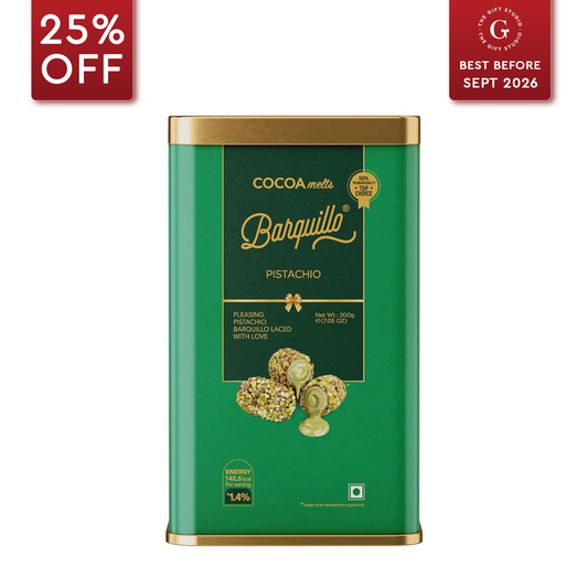 Barquillo Pistachio 200 Gm Tin