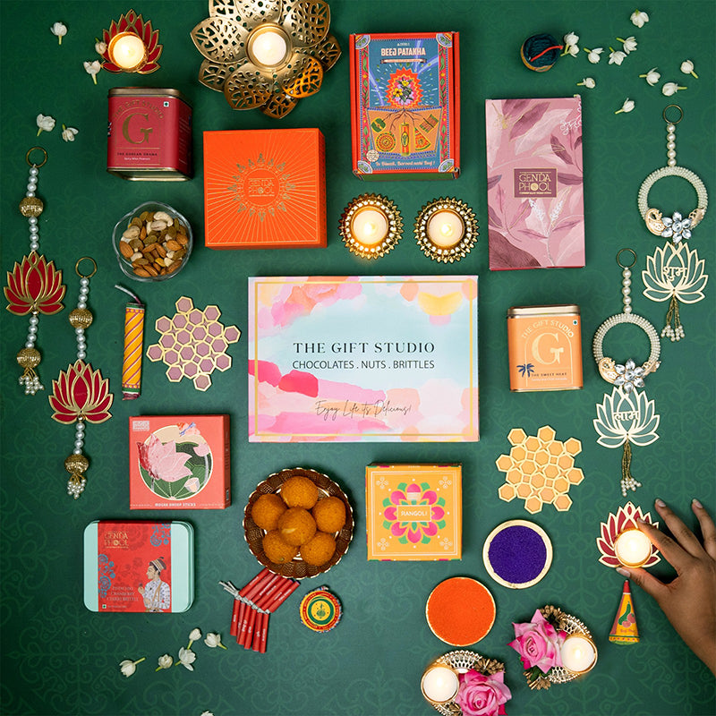 Diwali Prep Gift Hamper - Cashew, Almonds, Peanut Butter – The Gift Studio
