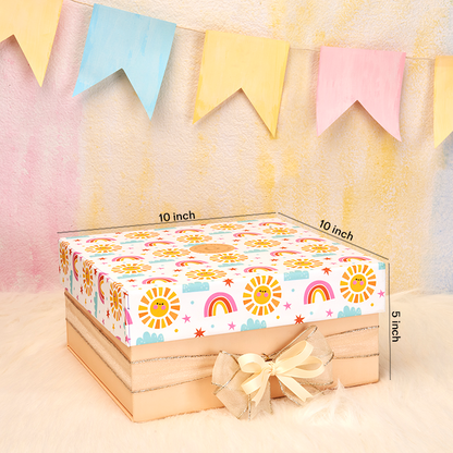 Baby Bath & Cuddle Hamper-The Gift Stduio