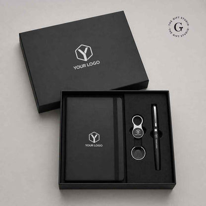 Black Essential Desk Trio