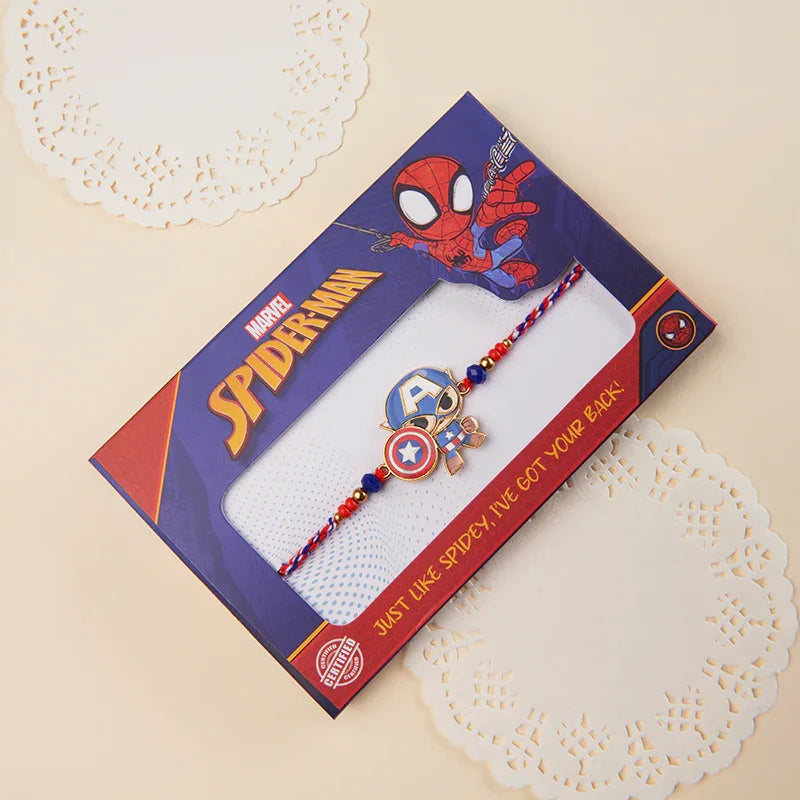 Captain America Kids Rakhi_The Gift Studio