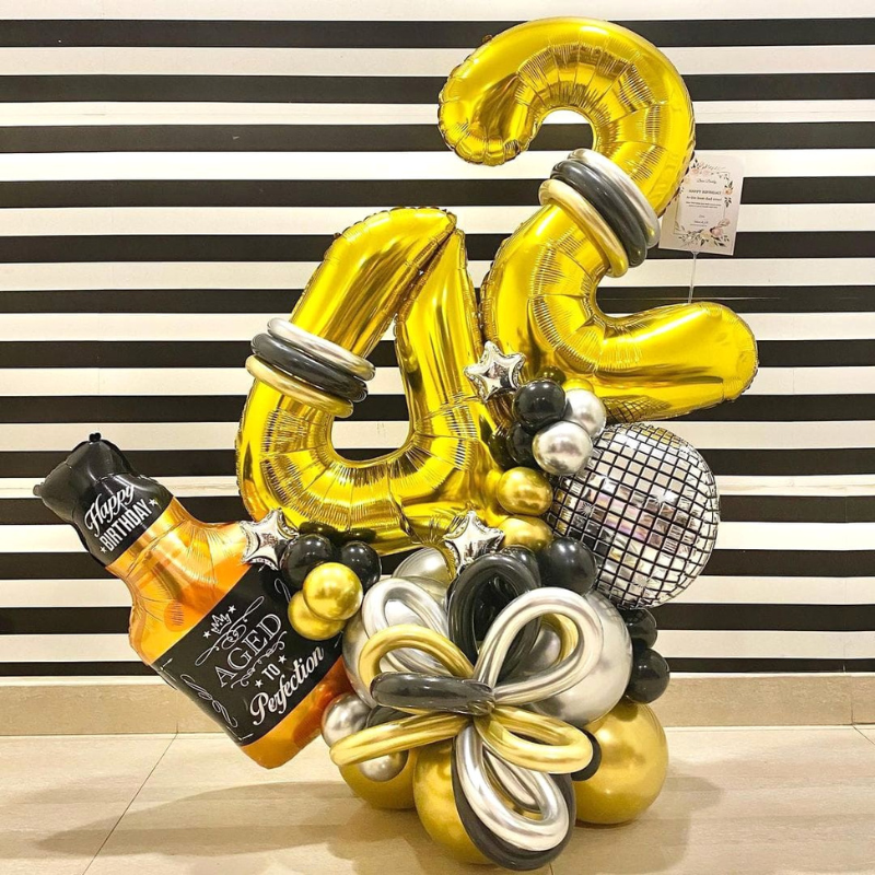 Cheerful Charm Balloon Bouquet