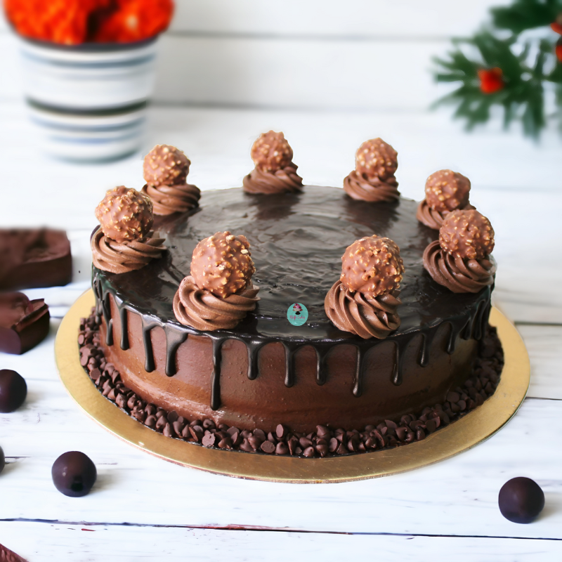 Chocolate Ferero Rocher Cake