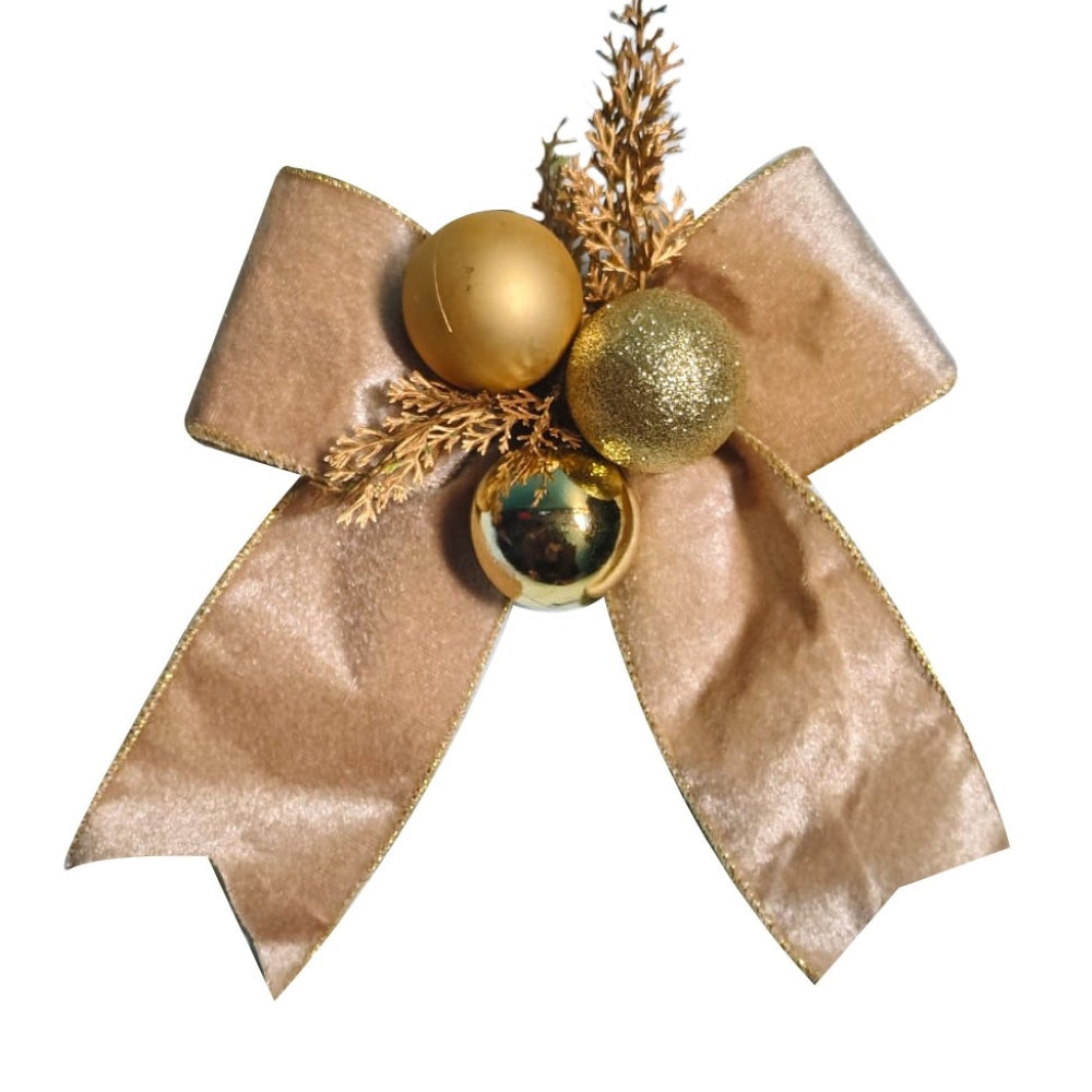 Christmas Golden Bow