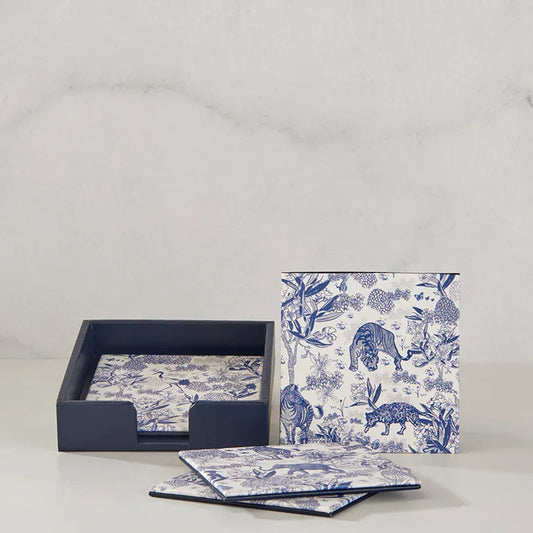 Coaster Faux Leather Junglore 4X4In-The Gift Stduio