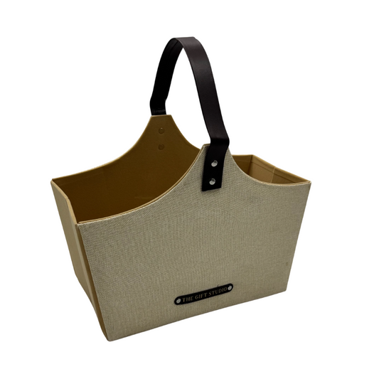 Collapsible Tote Beige