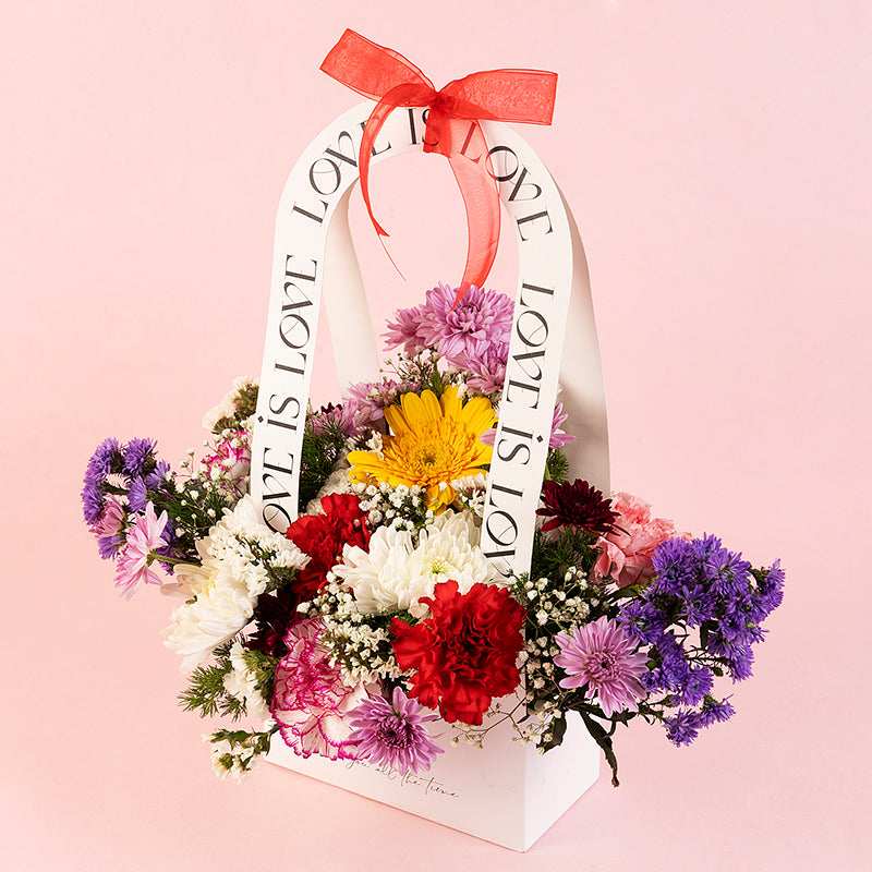 A Colorful Love Bouquet