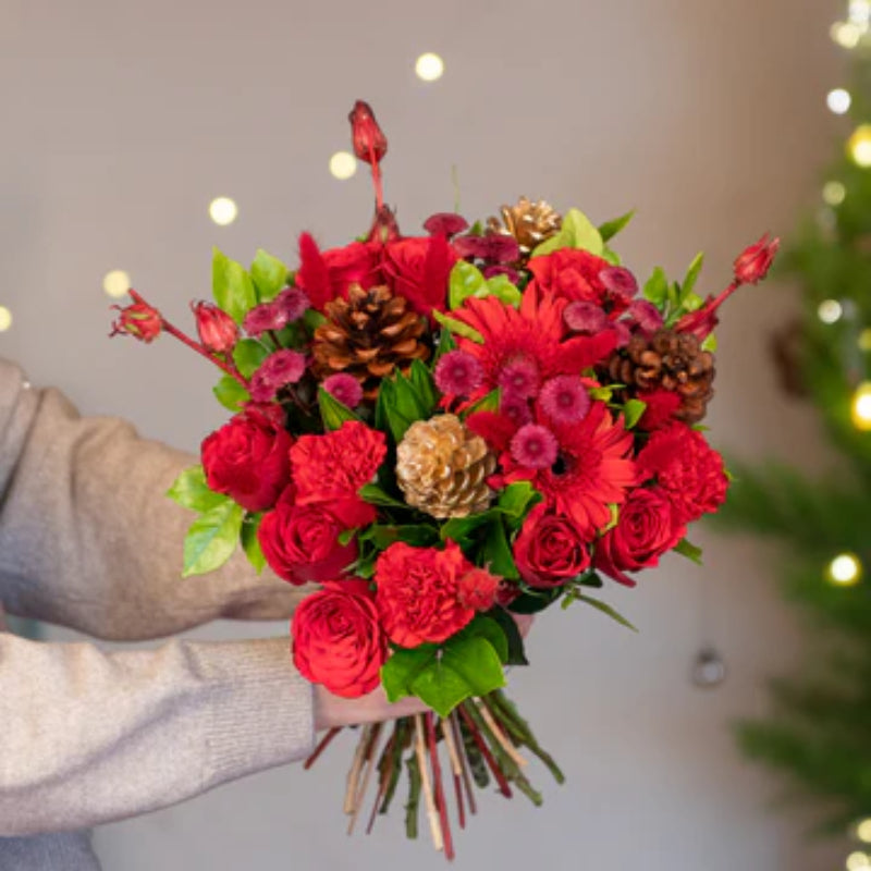 Crimson Garnet Bouquet