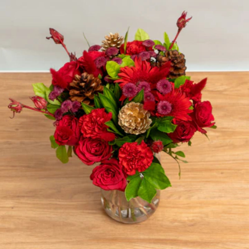 Crimson Garnet Bouquet