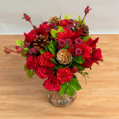 Crimson Garnet Bouquet