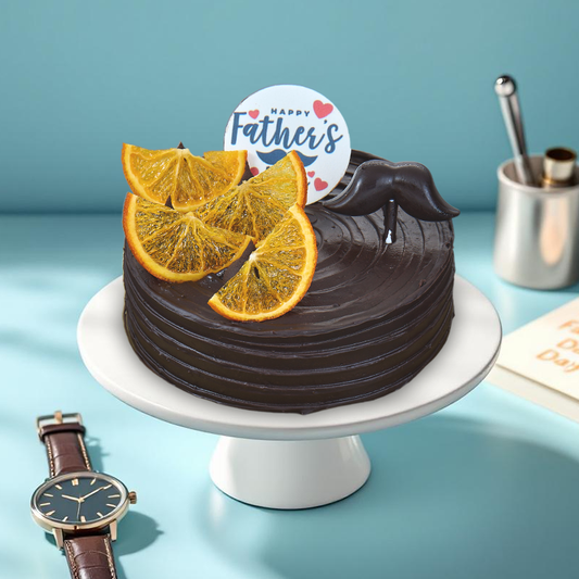 Dad's Pick: Mandarin Chocolate Cake
