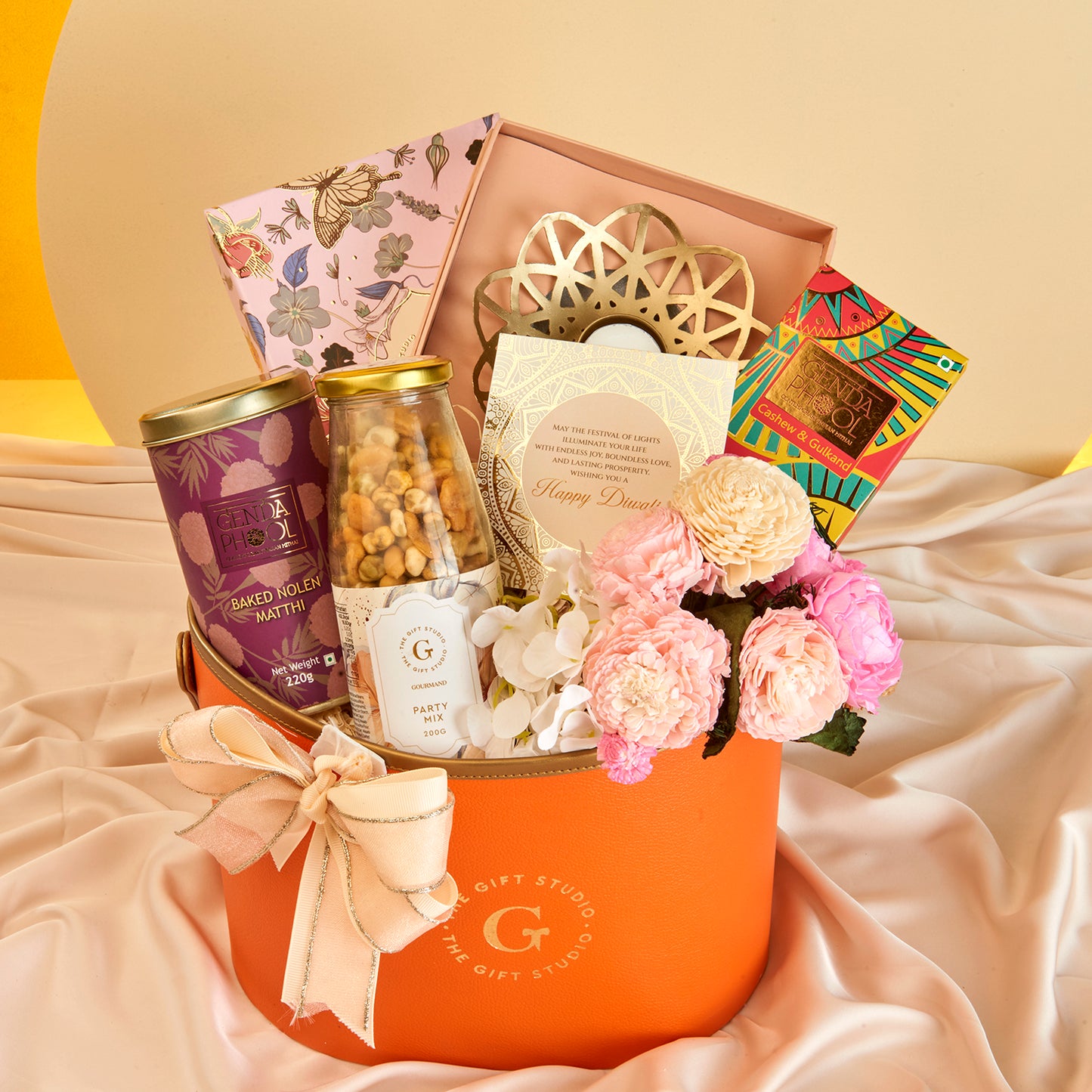 Diwali Floral & Treats Hamper