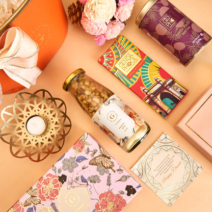 Diwali Floral & Treats Hamper