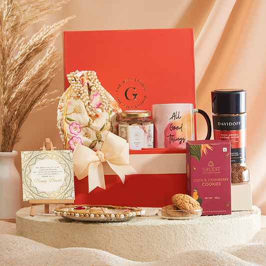 Diwali Coffee & Cookies Celebration Hamper