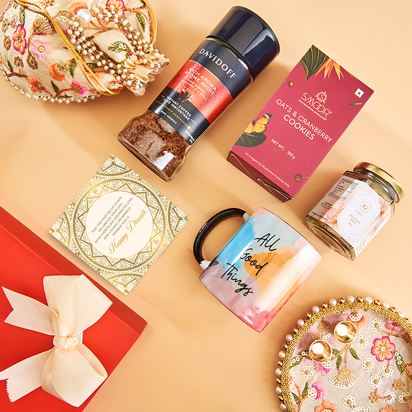 Diwali Coffee & Cookies Celebration Hamper