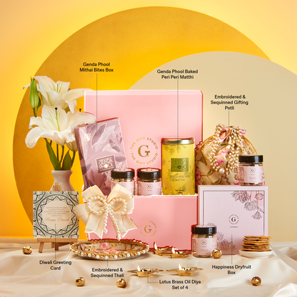 Diwali Diya & Delights Hamper