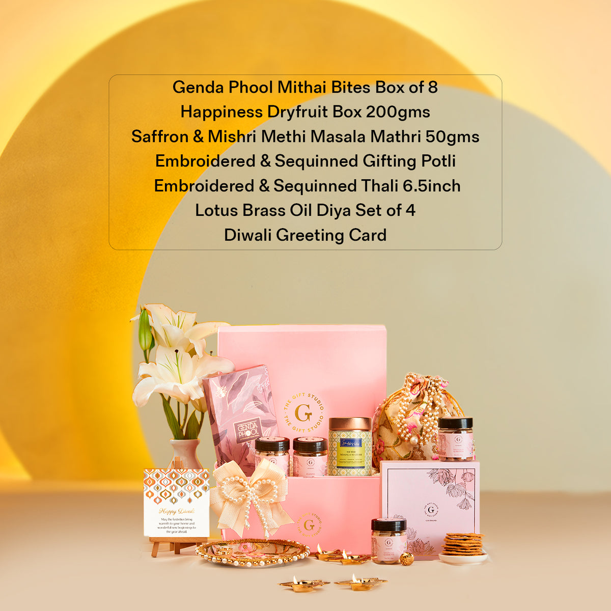 Diwali Diya & Delights Hamper