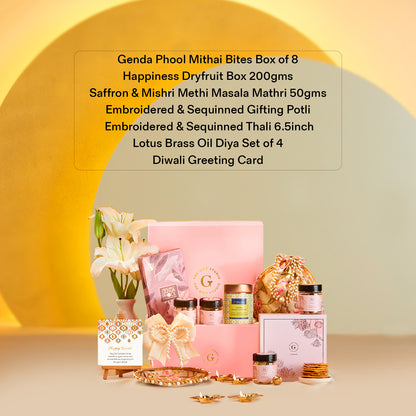 Diwali Diya & Delights Hamper