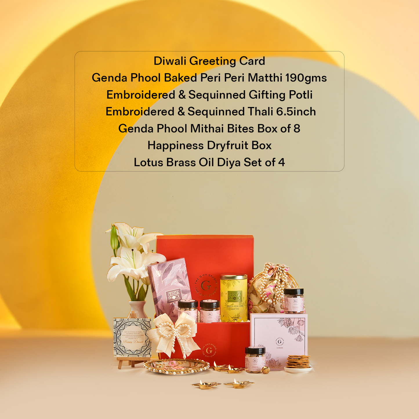 Diwali Diya & Delights Hamper