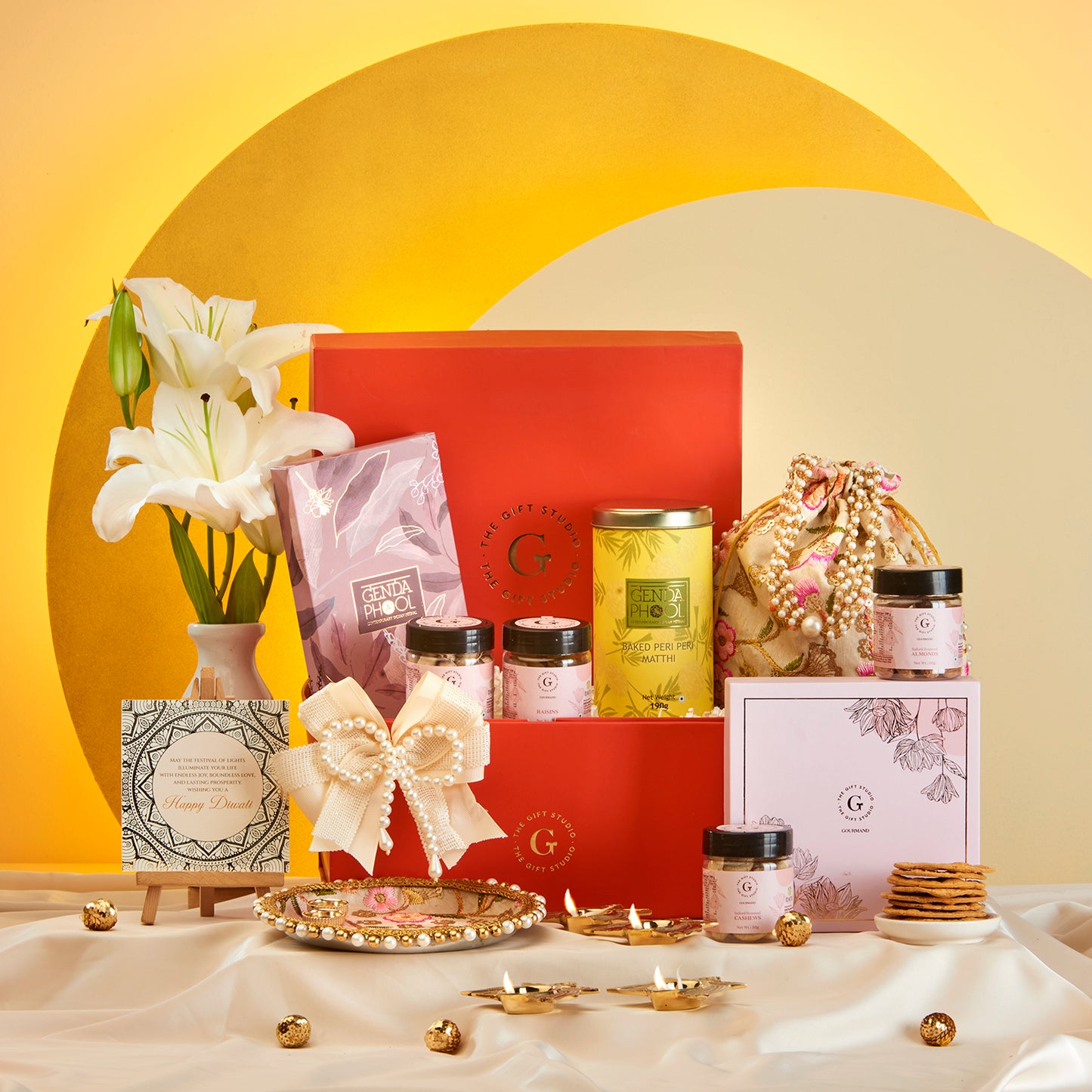 Diwali Diya & Delights Hamper
