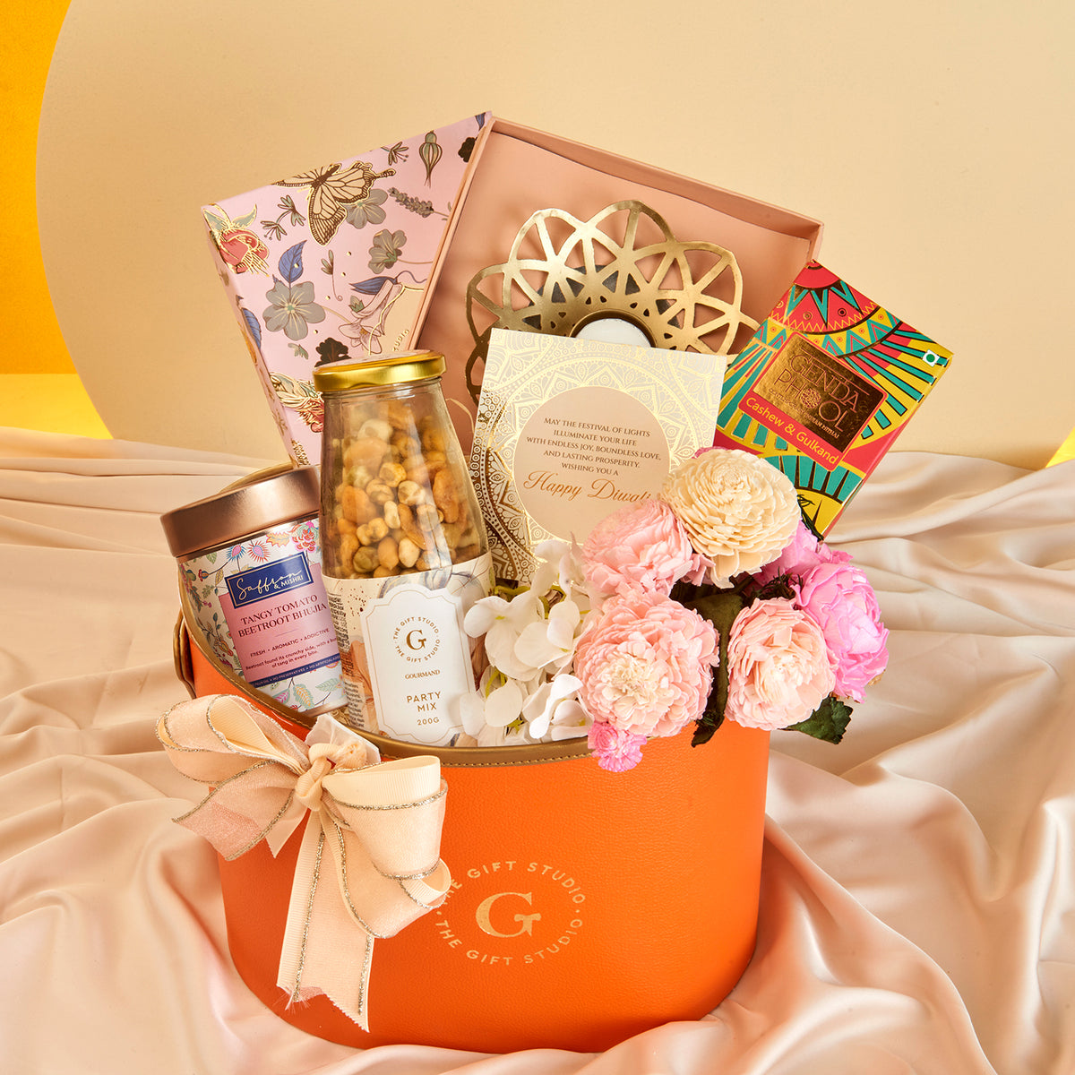 Diwali Floral & Treats Hamper