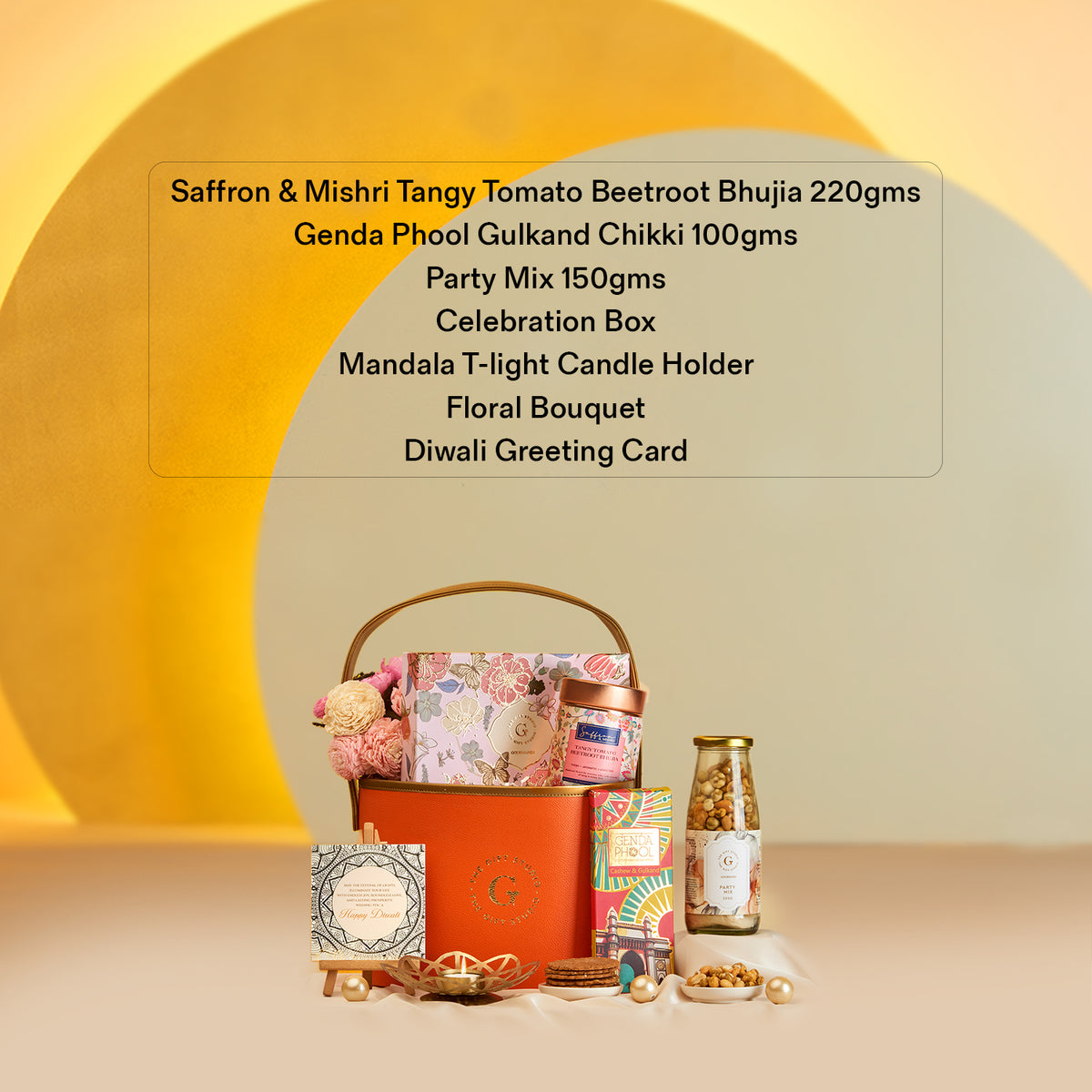 Diwali Floral & Treats Hamper