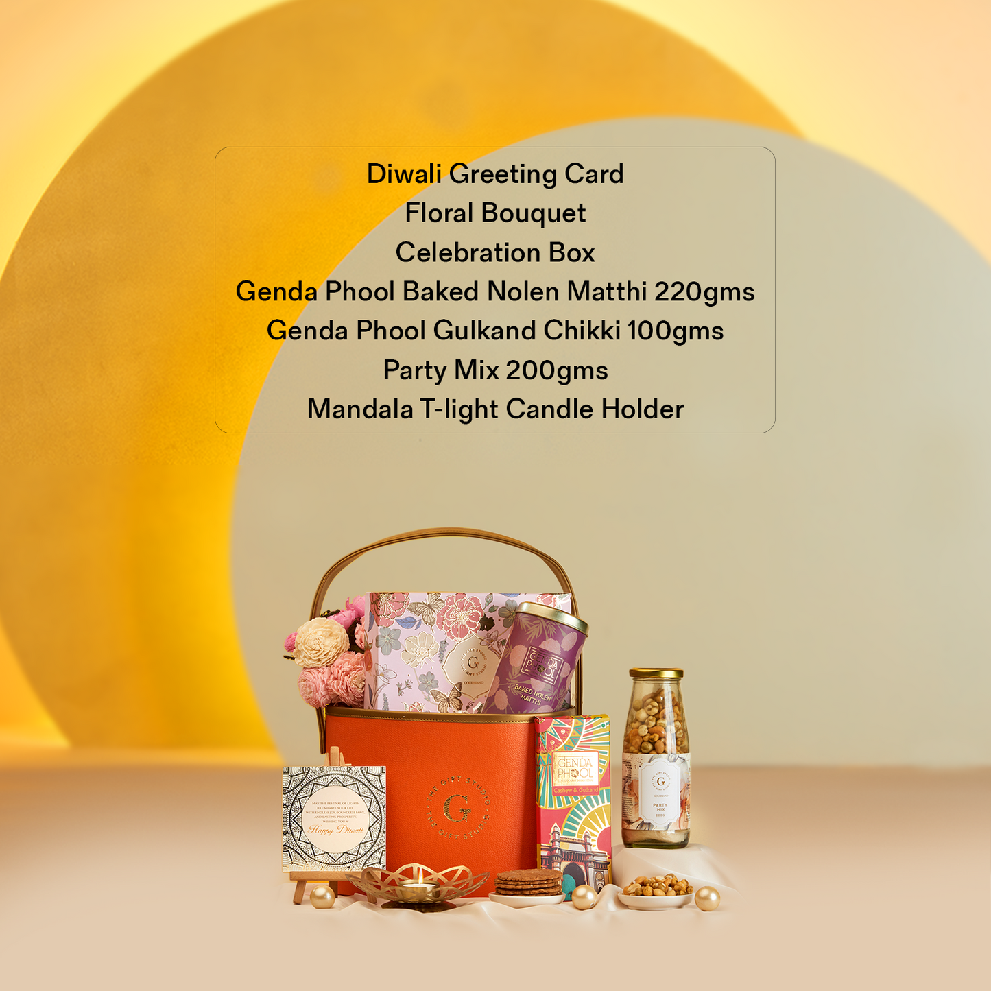 Diwali Floral & Treats Hamper