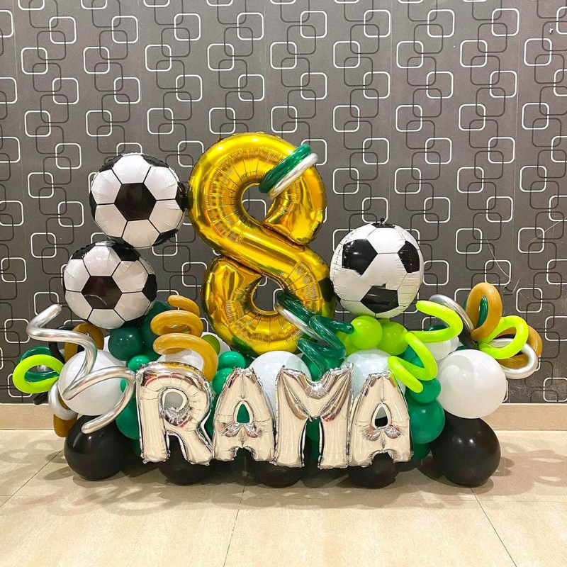 Football Fever Balloon Display