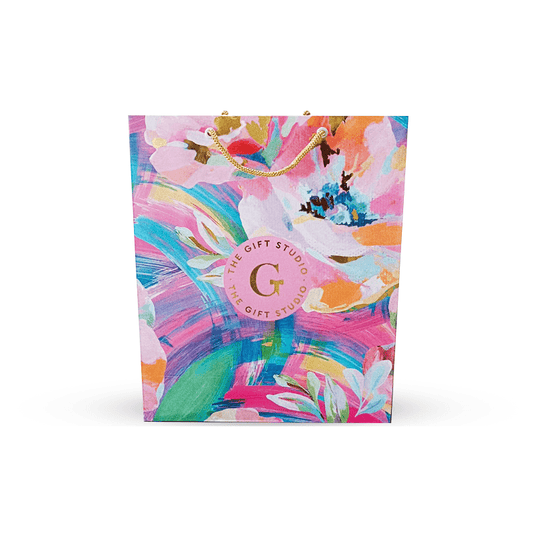 Gift Bag Floral Stroke - The Gift Studio