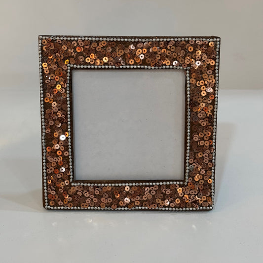 Glitter photoframe Gold - The Gift Studio