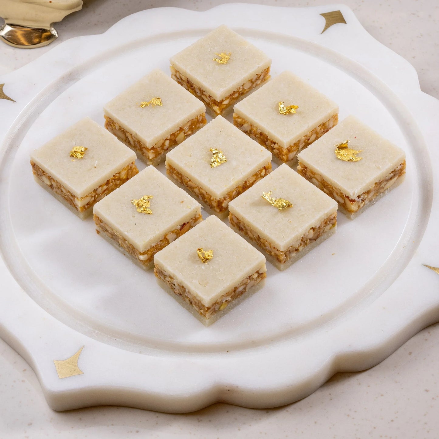 Golden Caramel Almond box of 6 - The Gift Studio