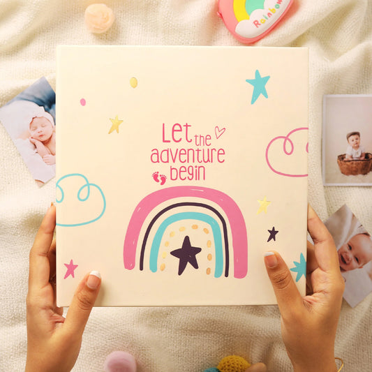 Growing Adventures Baby Record Book - The Gift Studio