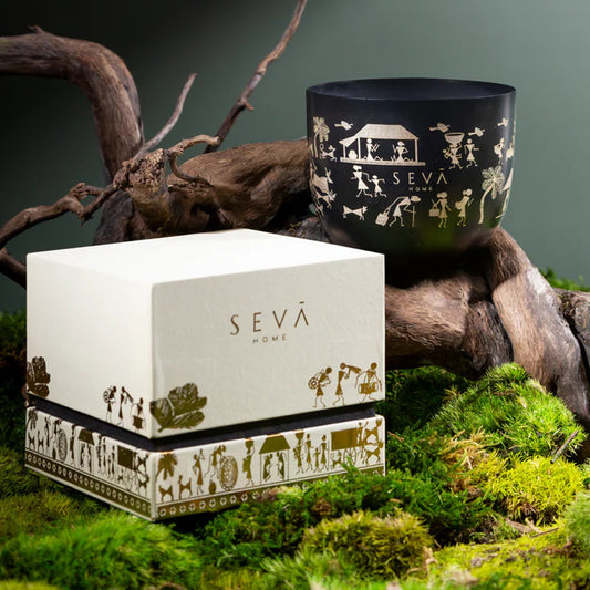 Heirloom Candle - Dil Se (Rustic Roots - Black) - Classic