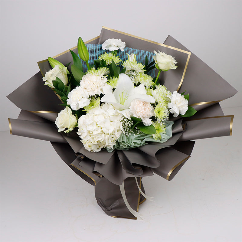 Hydrangea Grey Bouquet