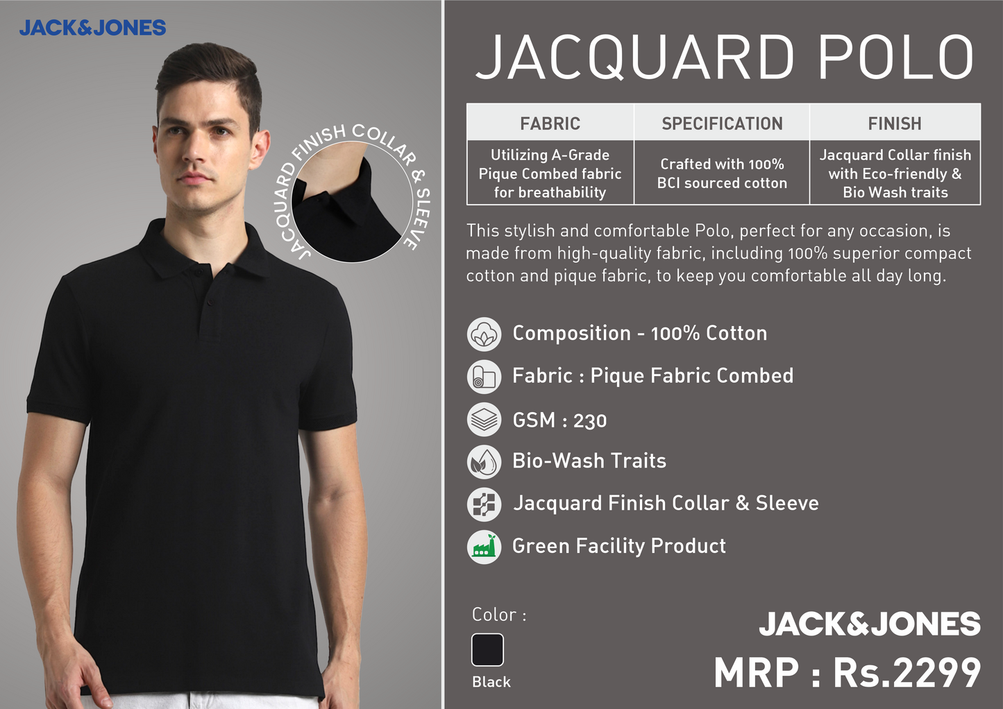 Jack & Jones Plain Polo