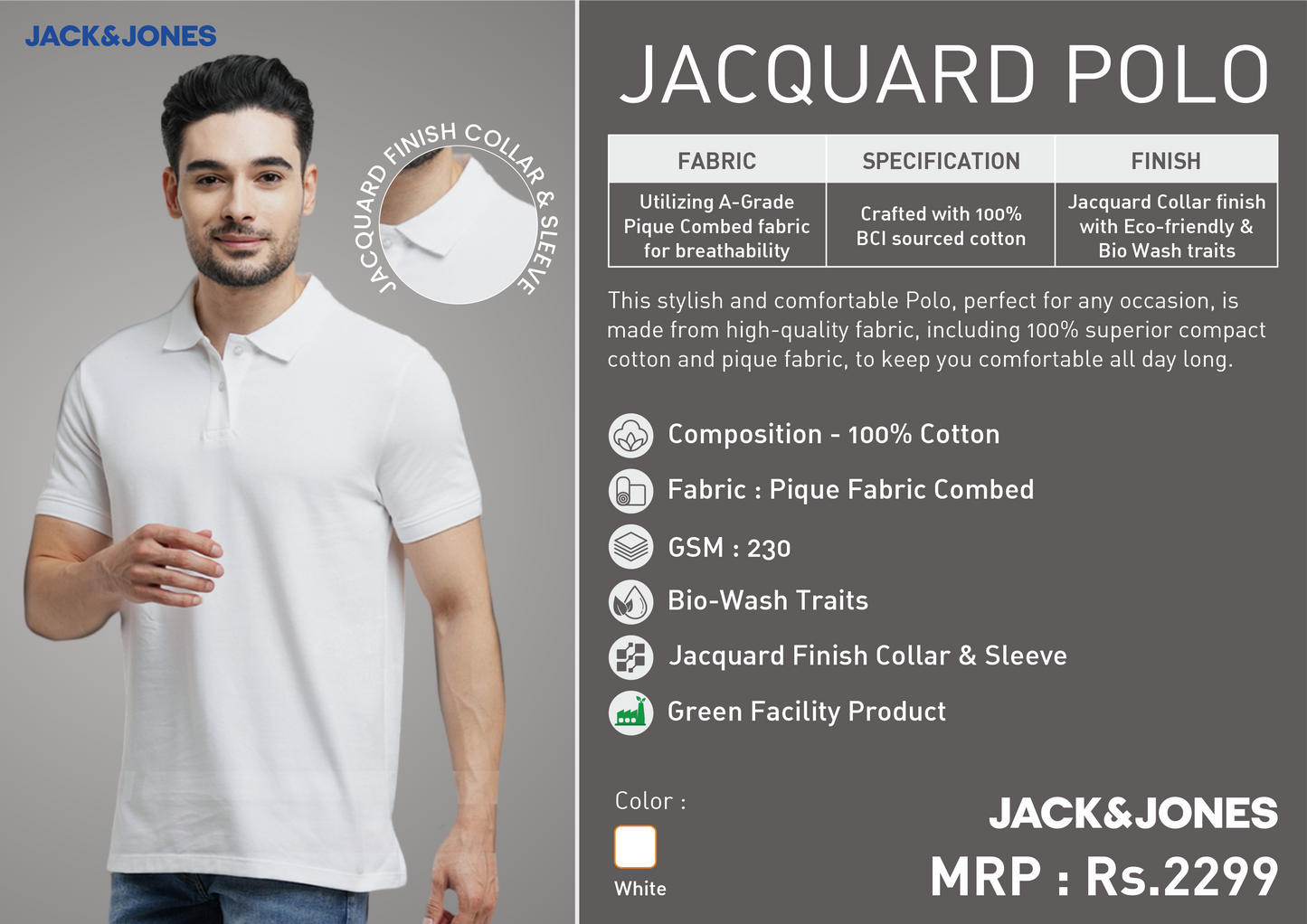 Jack & Jones Jacquard Polo