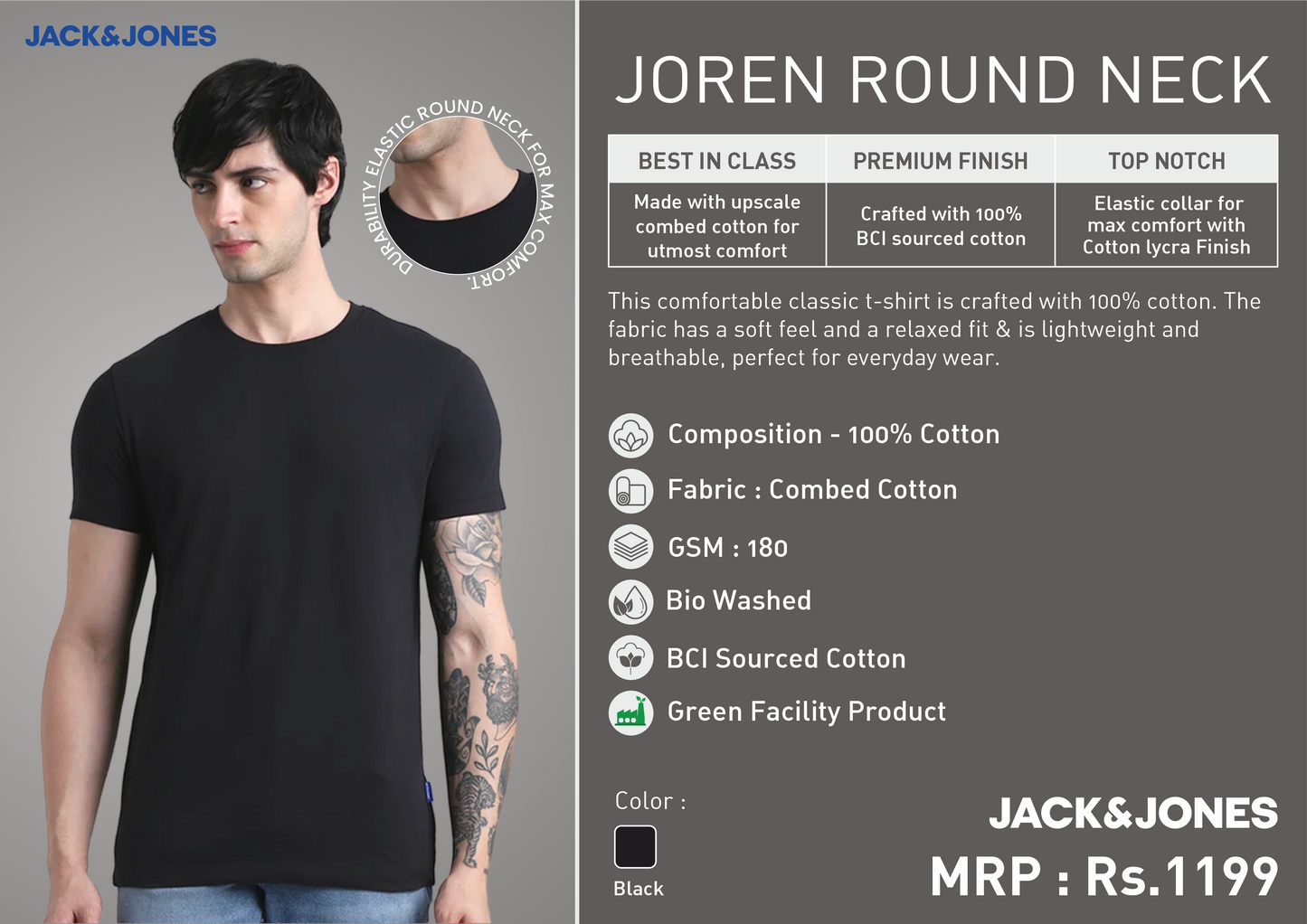 Jack & Jones Joren Round Neck Tshirt
