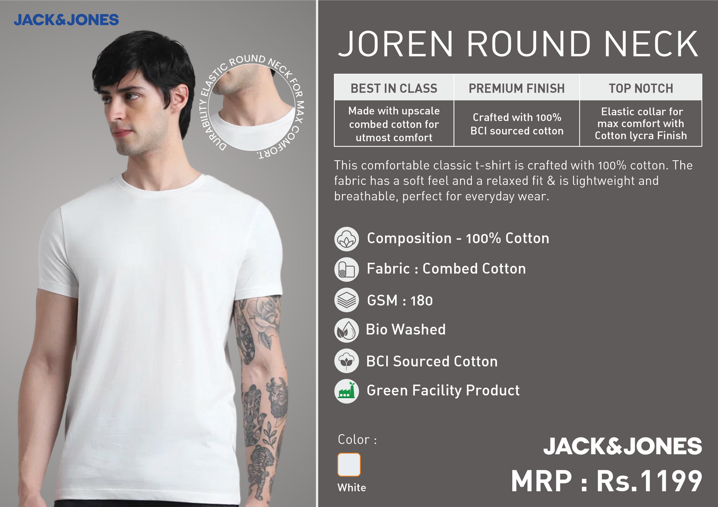 Jack & Jones Joren Round Neck Tshirt
