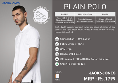 Jack & Jones Plain Polo