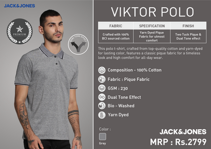 Jack & Jones Jacquard Viktor Polo