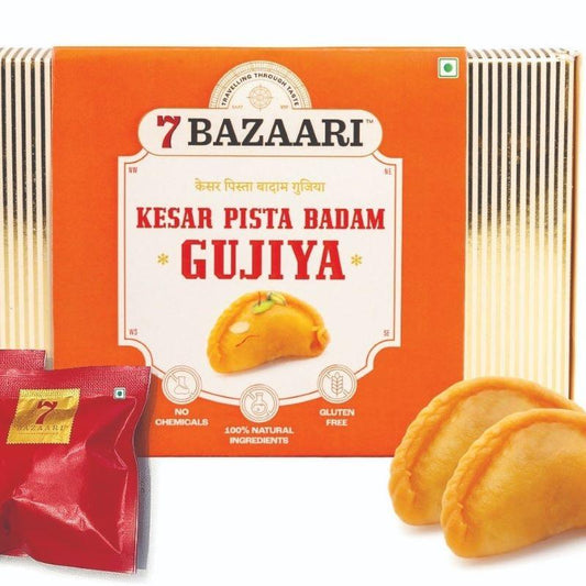 Kesar Pista Badam Gujia - The Gift Studio