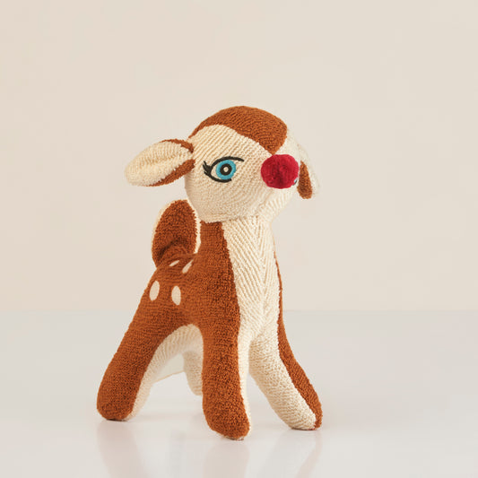 Knitted Soft Toy Cute Deer