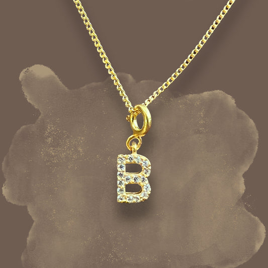 Letter Pendant - B - The Gift Studio